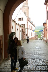 Erynn and Missy Entering Weinheim